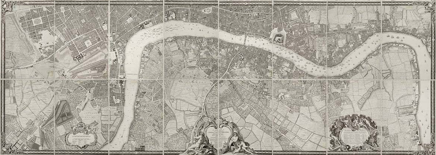 old map of london